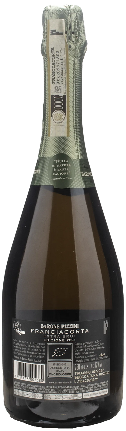 Barone Pizzini Franciacorta Edizione Naturae Extra Brut 2021