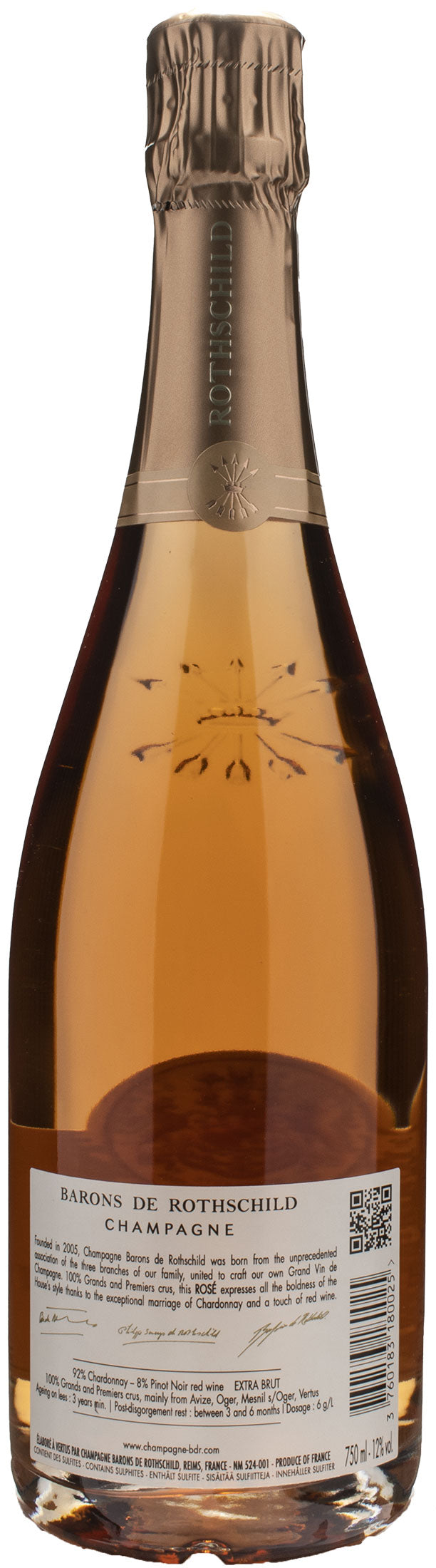 Barons de Rothschild Champagne Rosé Extra Brut