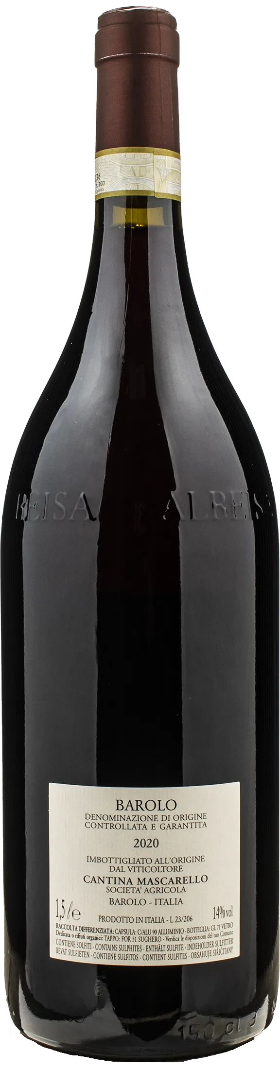 Bartolo Mascarello Barolo Magnum 2020