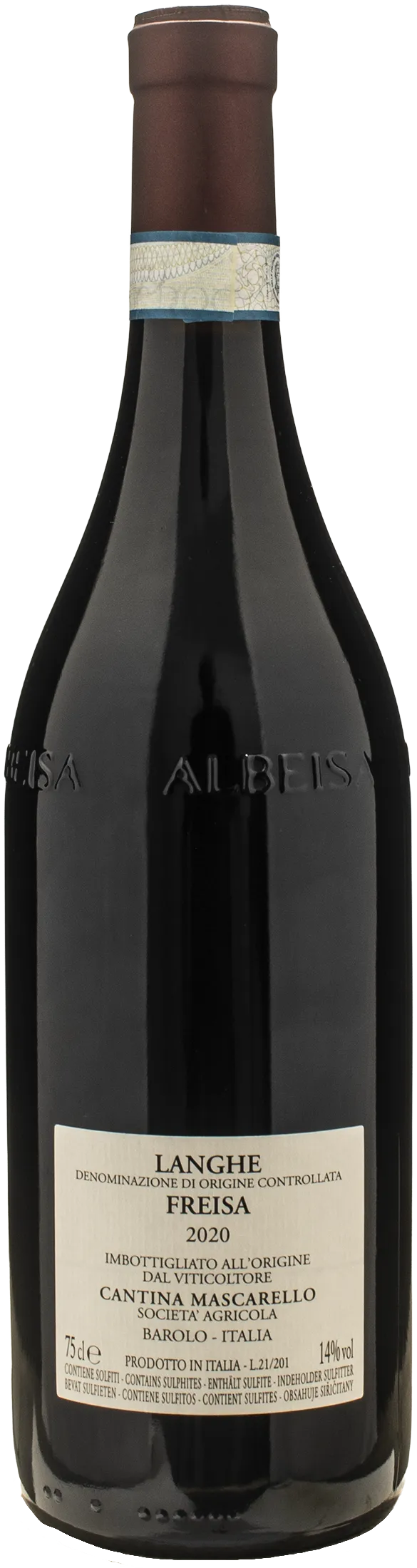 Bartolo Mascarello Langhe Freisa 2020