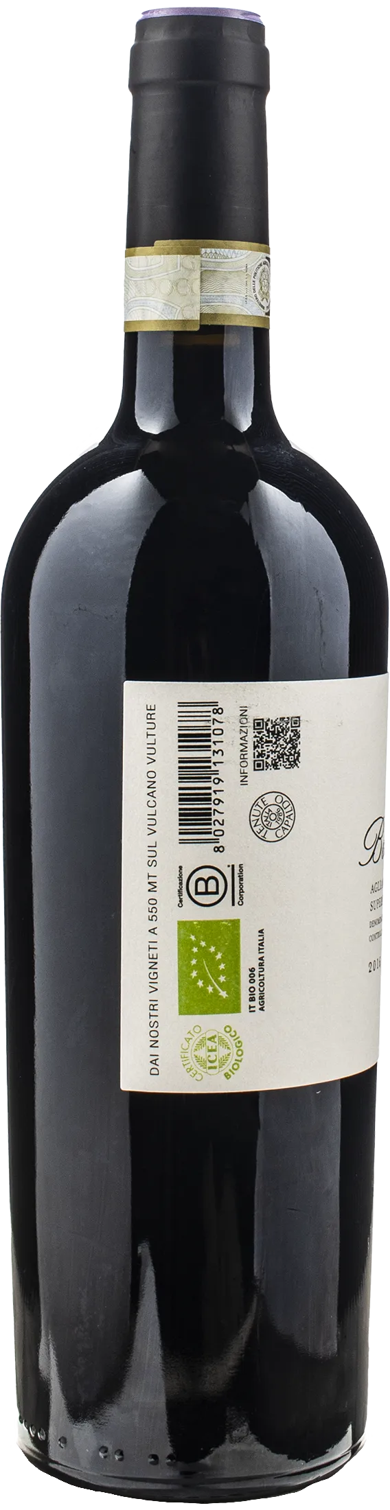 Basilisco Aglianico del Vulture Superiore Basilisco 2016