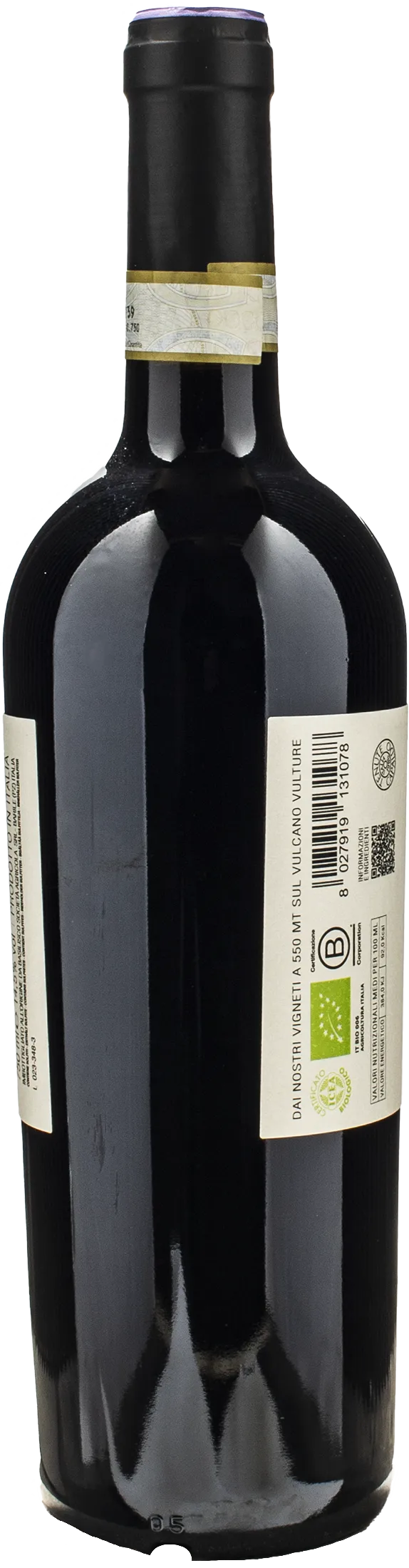 Basilisco Aglianico del Vulture Superiore Basilisco 2019