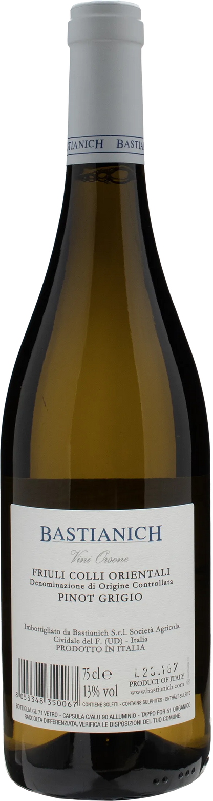 Bastianich Pinot Grigio Vini Orsone 2022