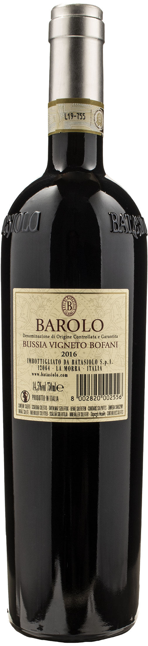 Batasiolo Barolo Bussia Bofani 2016