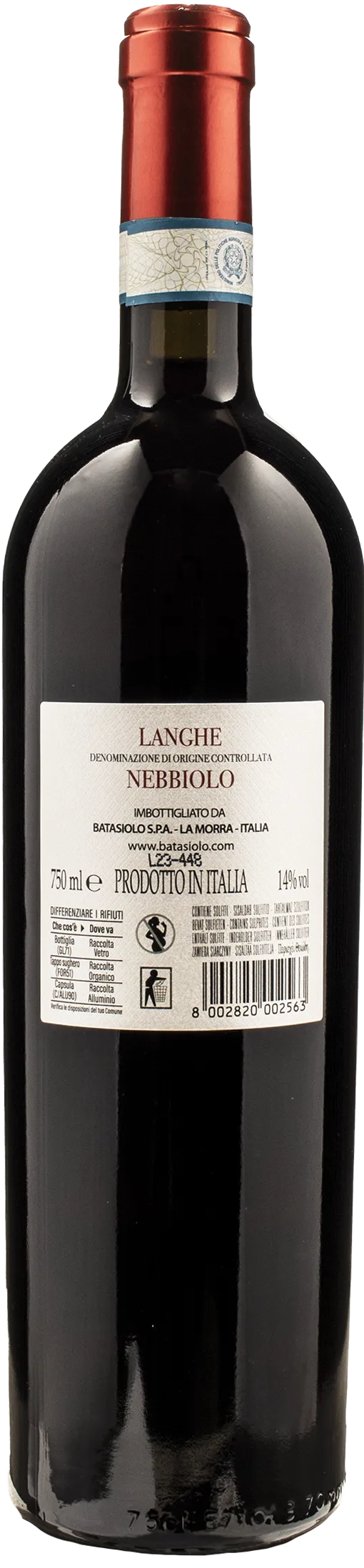 Batasiolo Langhe Nebbiolo 2021