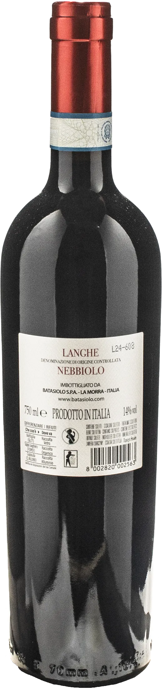 Batasiolo Langhe Nebbiolo 2022