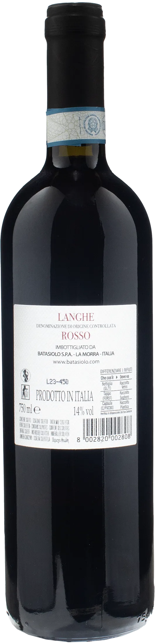 Batasiolo Langhe Rosso 2021