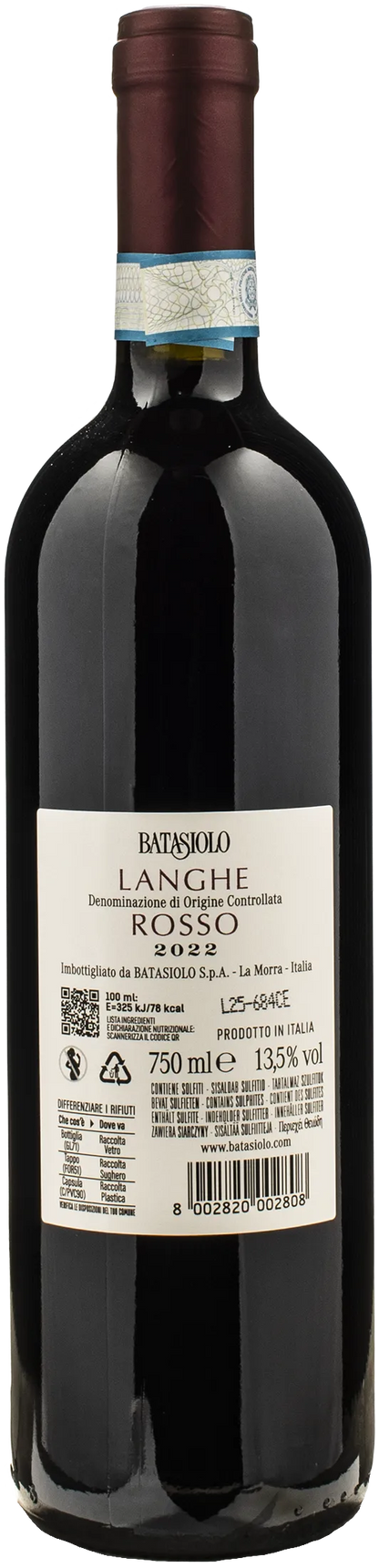 Batasiolo Langhe Rosso 2022