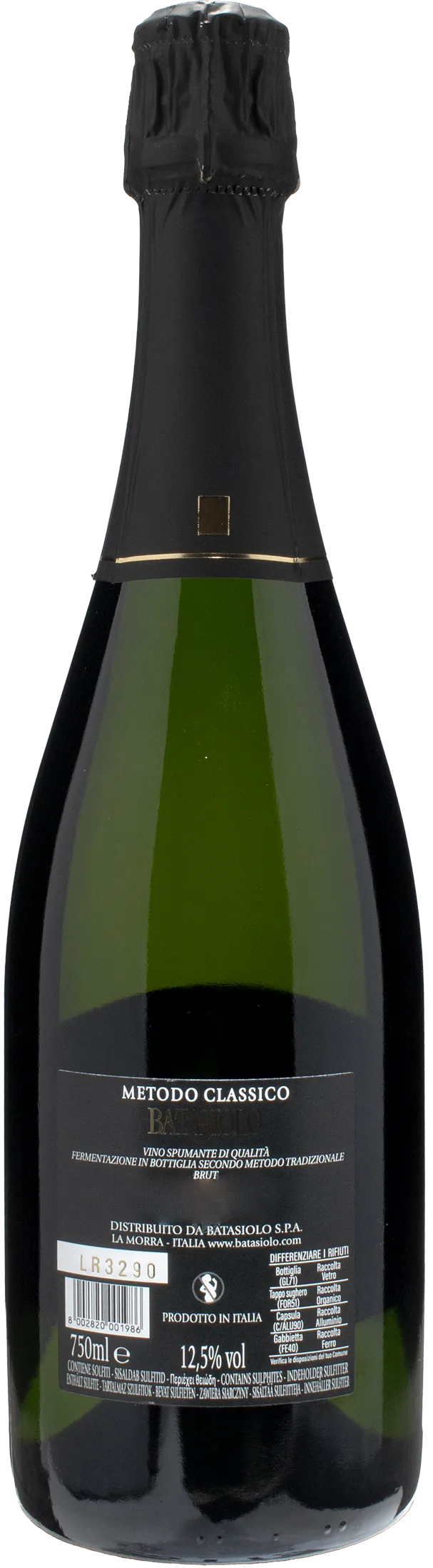 Batasiolo Spumante Metodo Classico Brut Millesime 2018