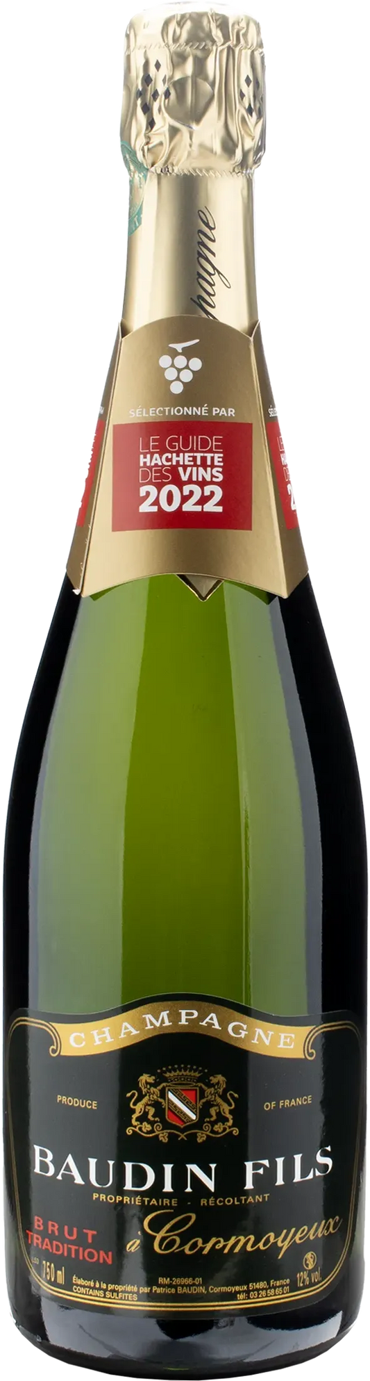 Baudin & Fills Champagne a Cormoyeux Tradition Brut