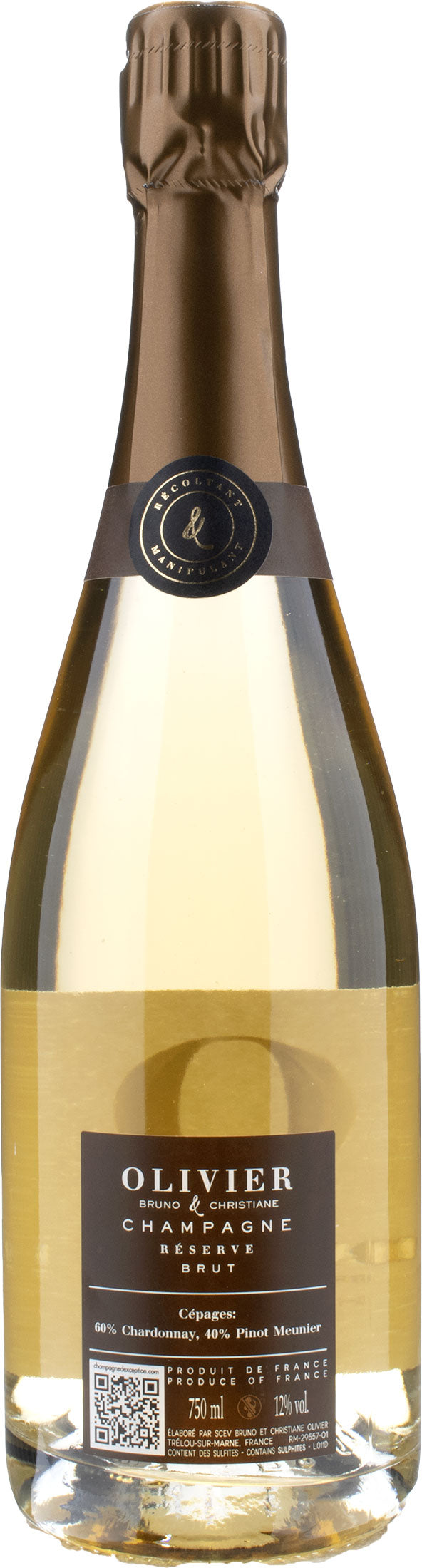 B&C Olivier Champagne Réserve Brut