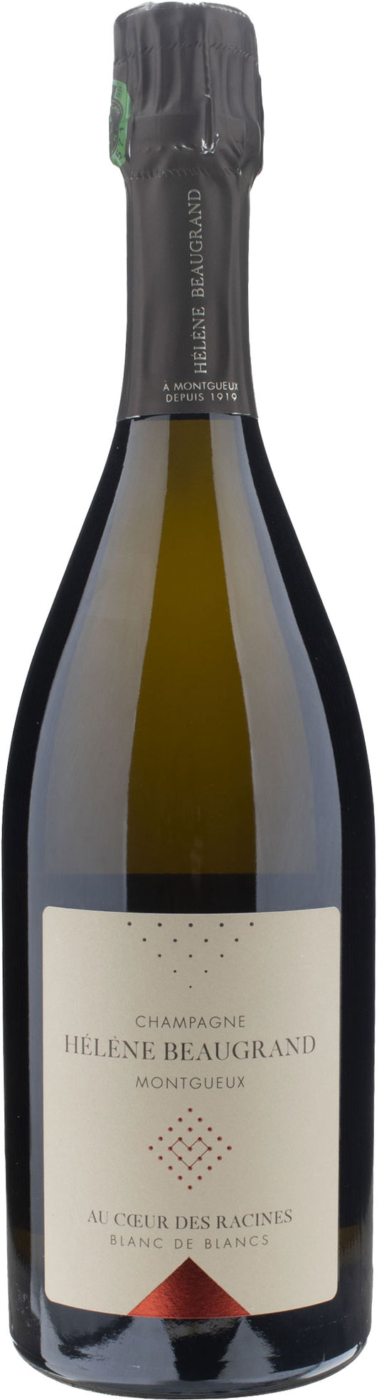 Helene Beaugrand Montgueux Champagne Au Coeur des Racines Blanc de Blancs Extra Brut 2018