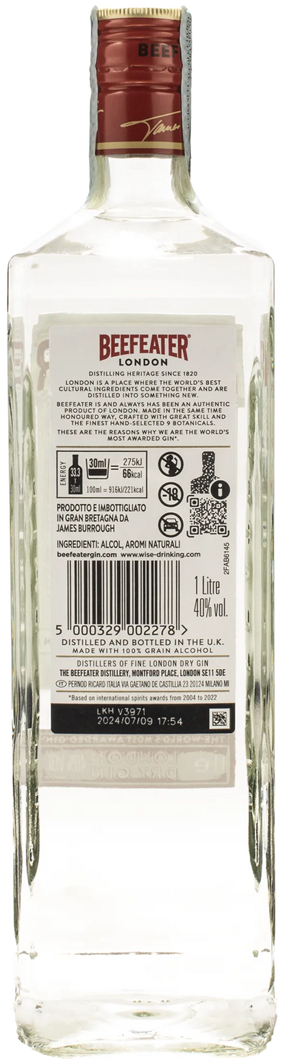 Beefeater London Dry Gin 1L