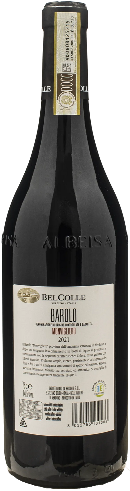 Bel Colle Barolo Monvigliero 2021