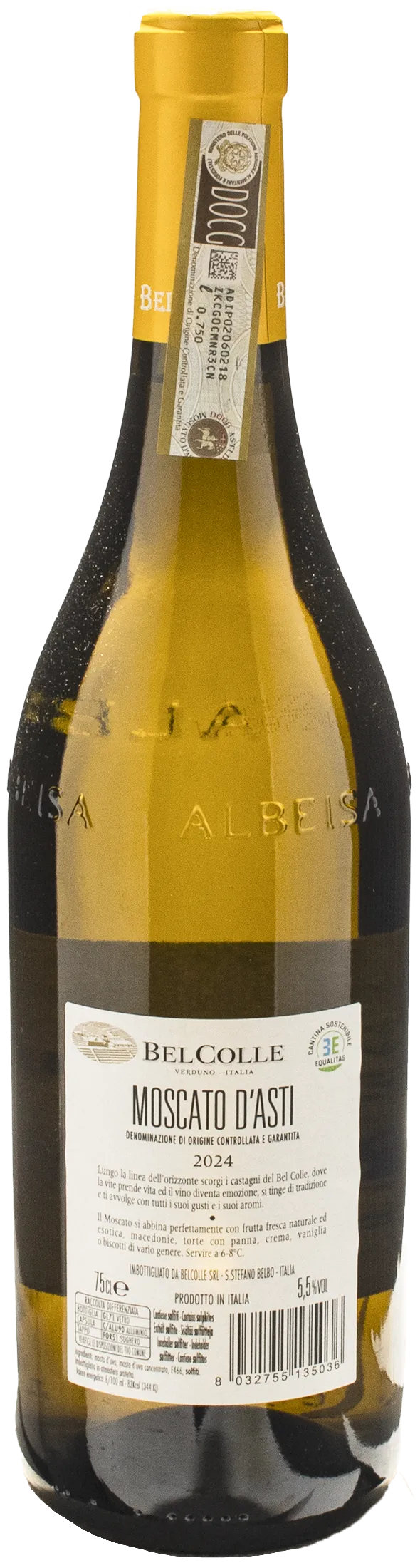 Bel Colle Moscato d'Asti Turna Lunga 2024