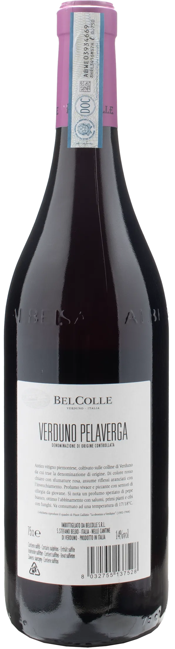 Bel Colle Verduno Pelaverga 2023