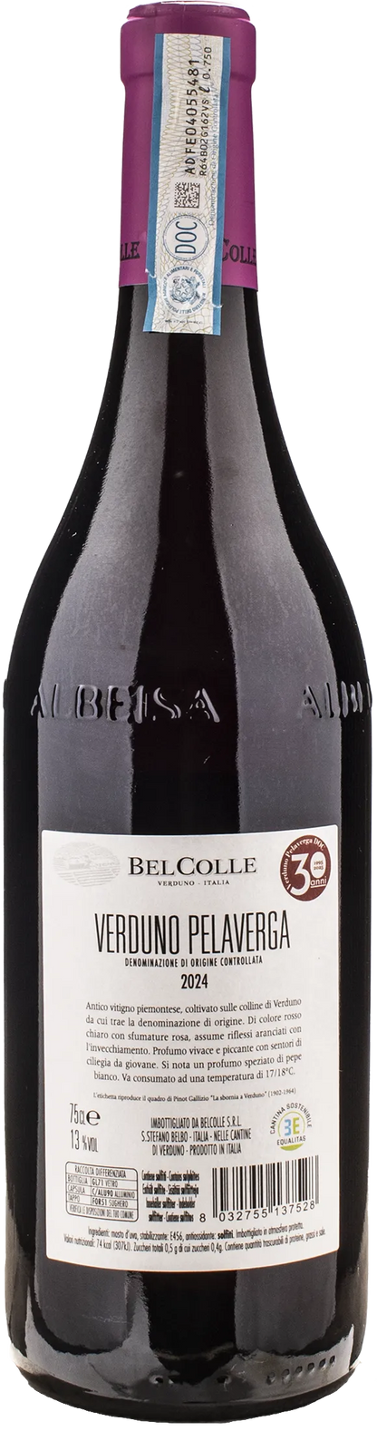 Bel Colle Verduno Pelaverga 2024