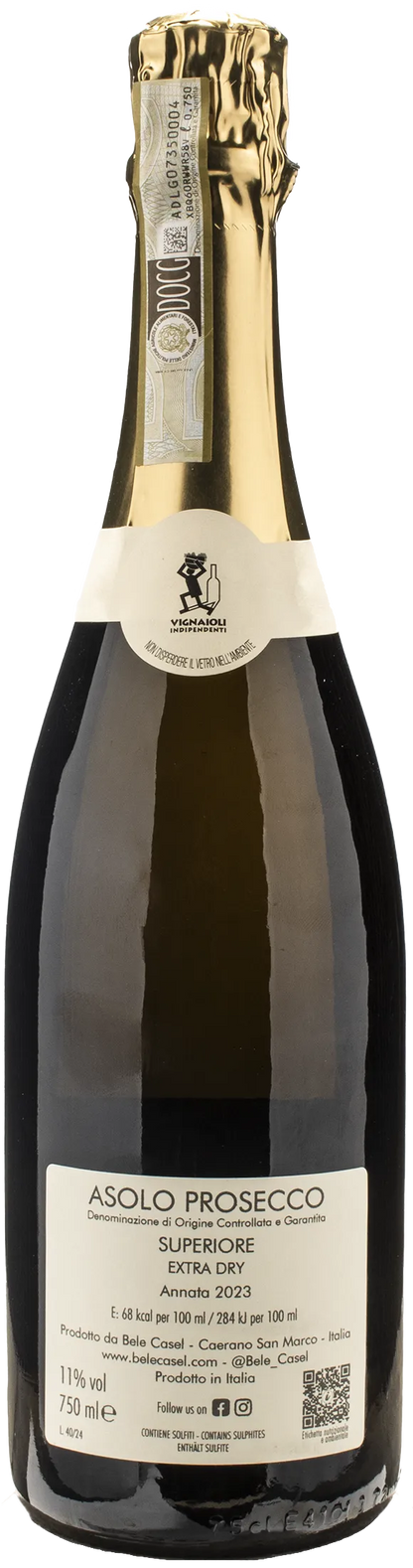 Bele Casel Asolo Prosecco Superiore Extra Dry