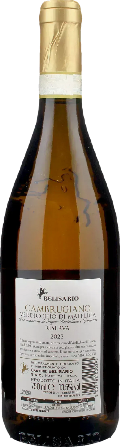 Belisario Verdicchio di Matelica Riserva Cambrugiano 2023