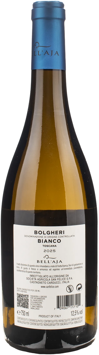 Bell'Aja Bolgheri Bianco 2025