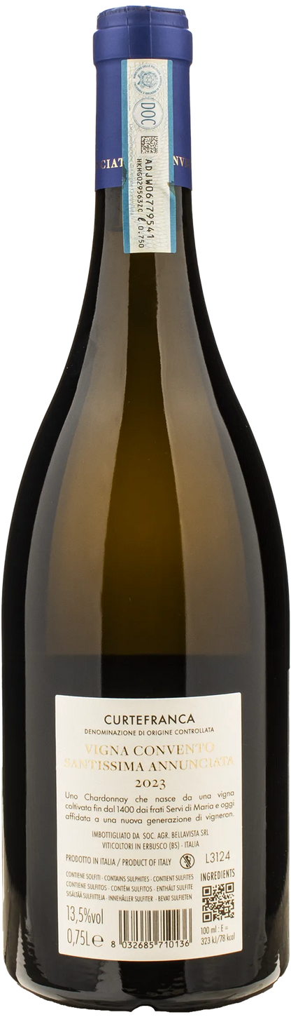 Bellavista Curtefranca Bianco Convento Santissima Annunciata 2023