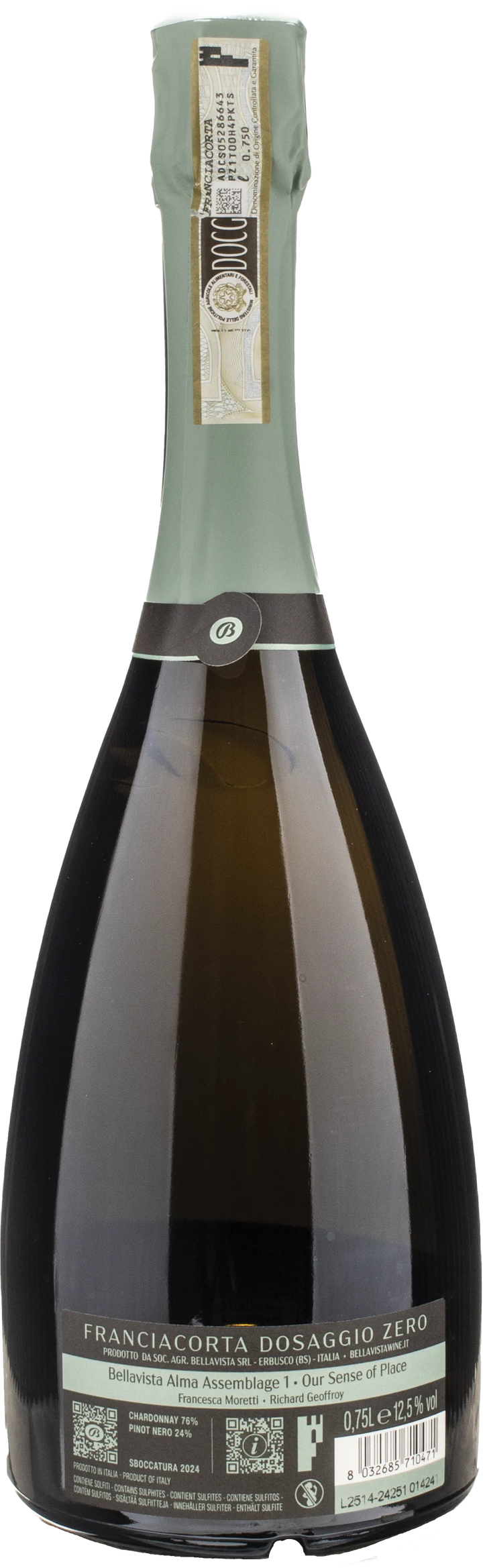 Bellavista Franciacorta Alma Assemblage 1 Non Dosato