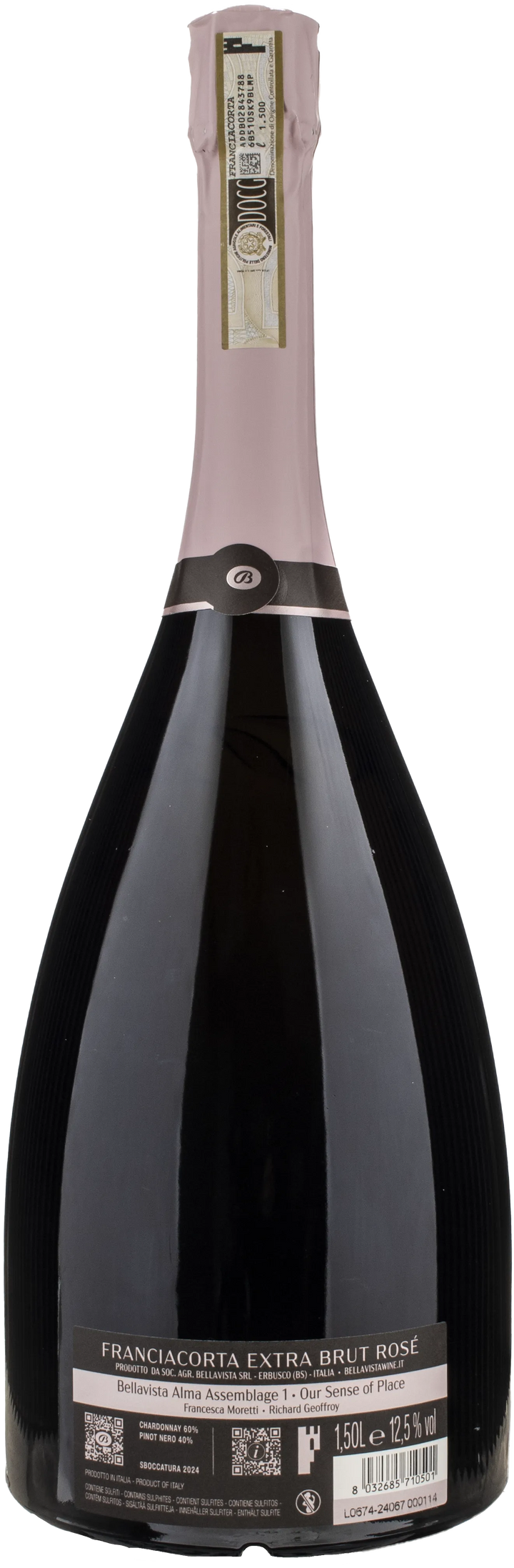 Bellavista Franciacorta Alma Rosè Assemblage 1 Magnum