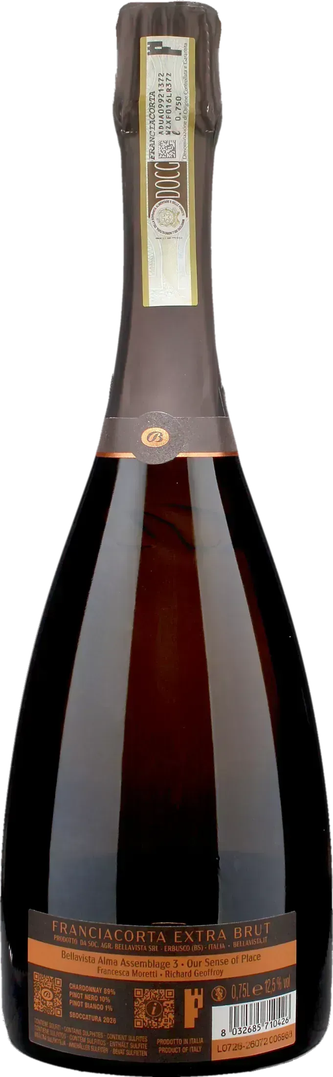 Bellavista Franciacorta Alma Assemblage 3 Extra Brut