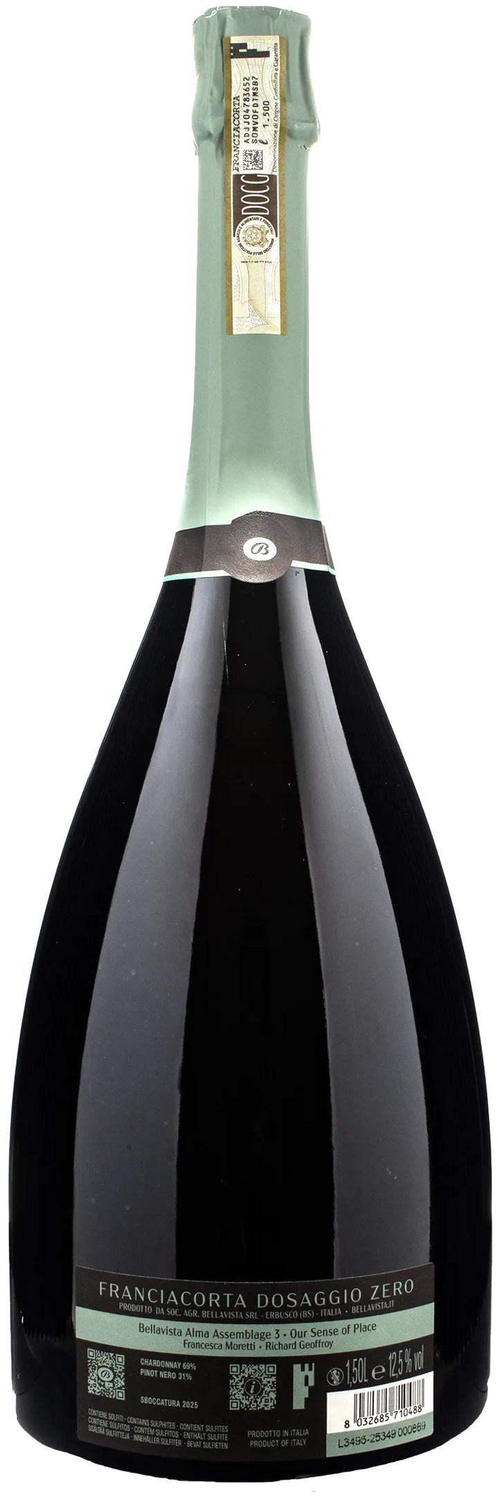 Bellavista Franciacorta Alma Non Dosato Assemblage 3 Magnum