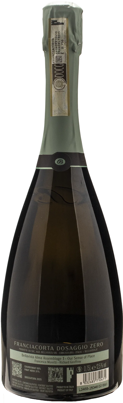 Bellavista Franciacorta Alma Non Dosato Assemblage 3