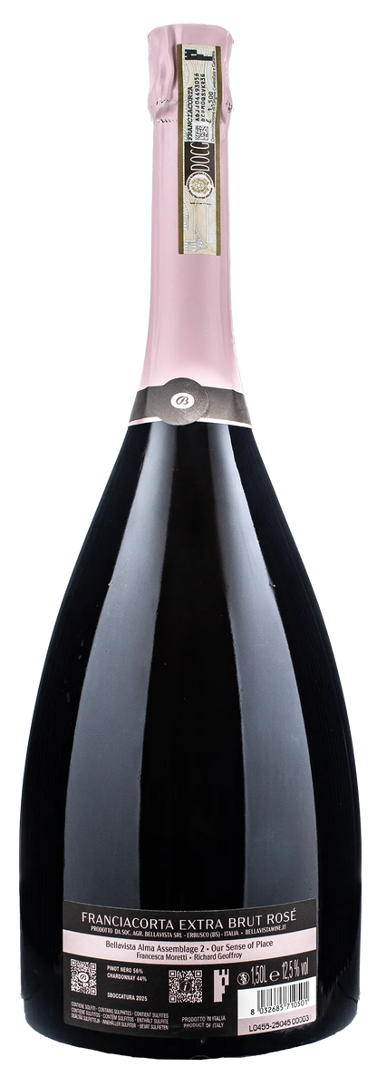 Bellavista Franciacorta Alma Rosè Assemblage 2 Magnum