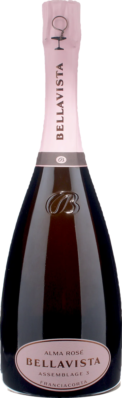 Bellavista Franciacorta Extra Brut Alma Rosè Assemblage 3