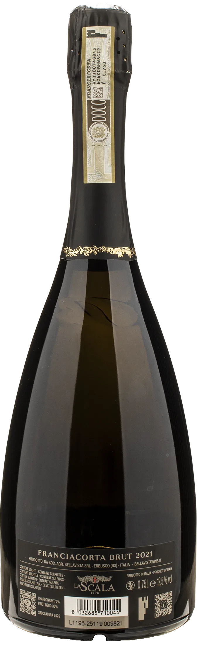 Bellavista Franciacorta Teatro alla Scala Brut 2021