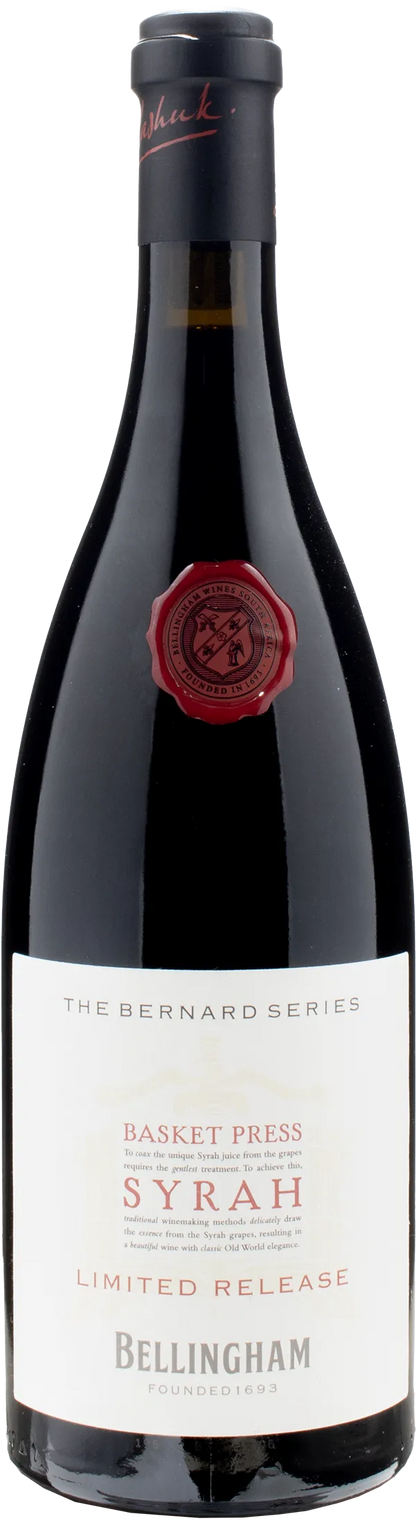 Bellingham The Bernard Series Basket Press Limited Release Syrah 2020