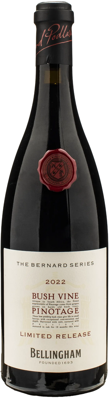 Bellingham The Bernard Series Bush Vine Pinotage Limited Release 2022