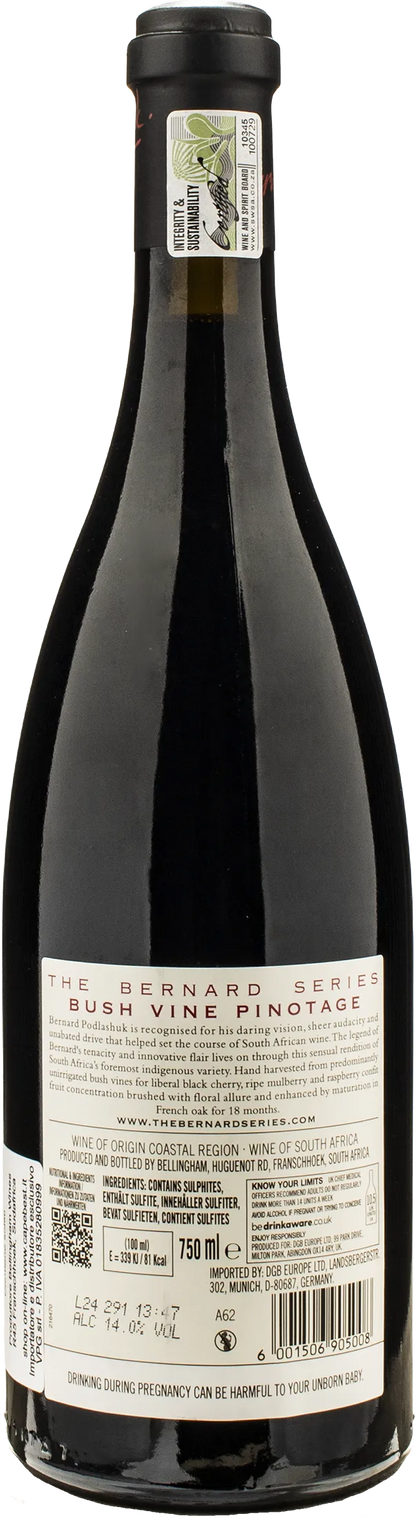 Bellingham The Bernard Series Bush Vine Pinotage Limited Release 2022