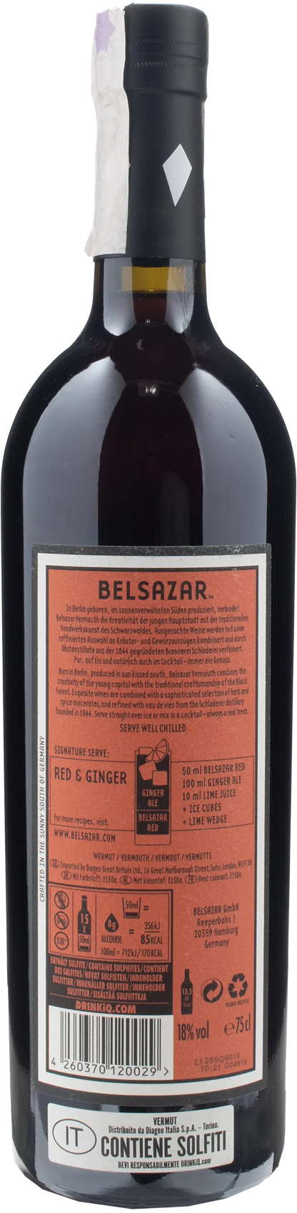 Belsazar Red Vermouth