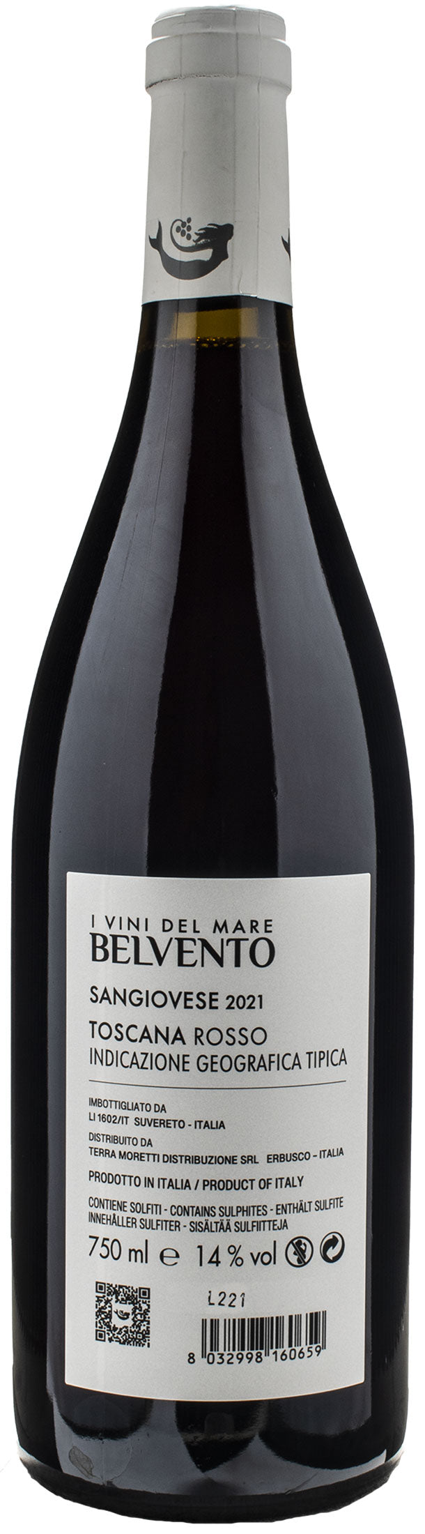 Petra Toscana Sangiovese Belvento 2021