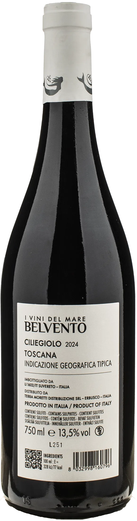Belvento Toscana Ciliegiolo 2024