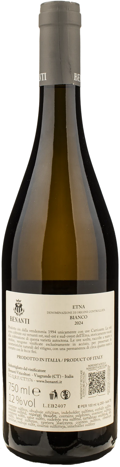 Benanti Etna Bianco 2024