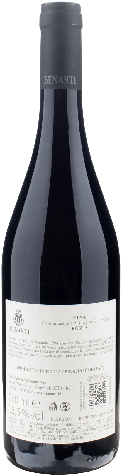 Benanti Etna Rosso 2022