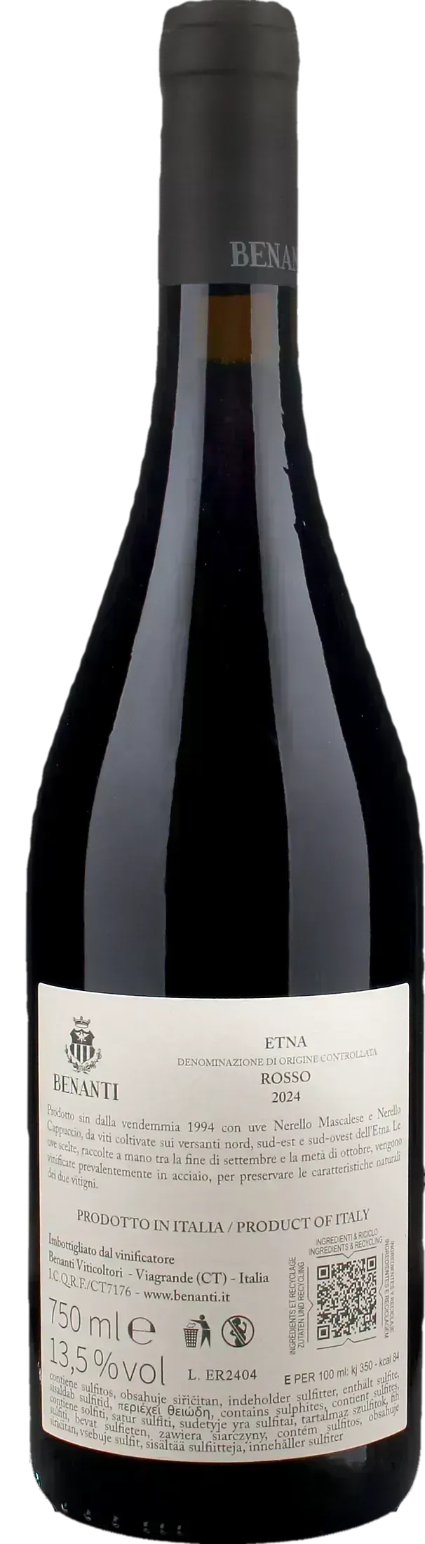 Benanti Etna Rosso 2024