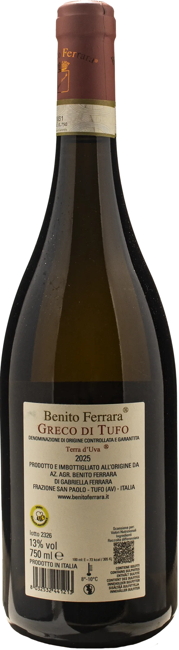 Benito Ferrara Greco di Tufo Terra d'Uva 2025