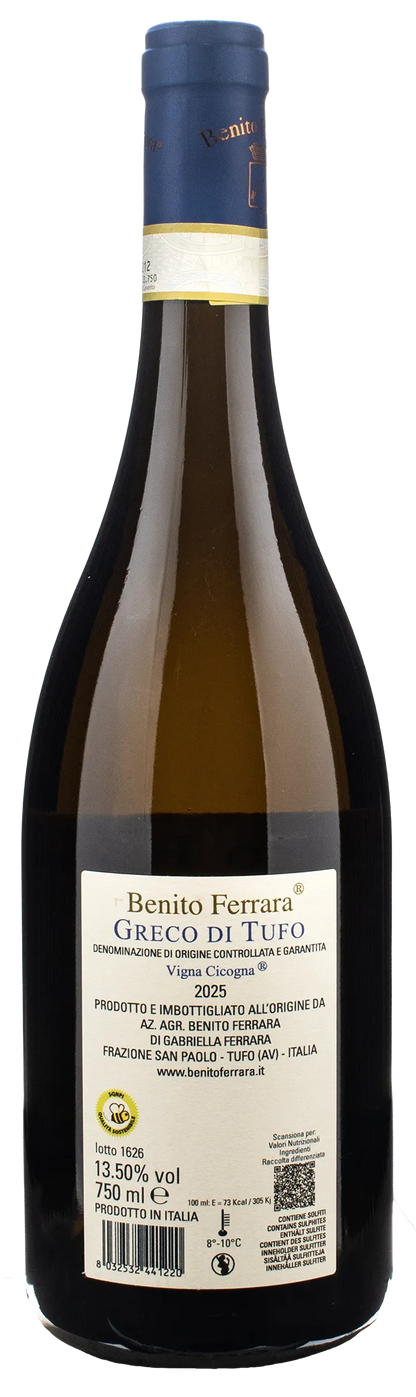 Benito Ferrara Greco di Tufo Vigna Cicogna 2025