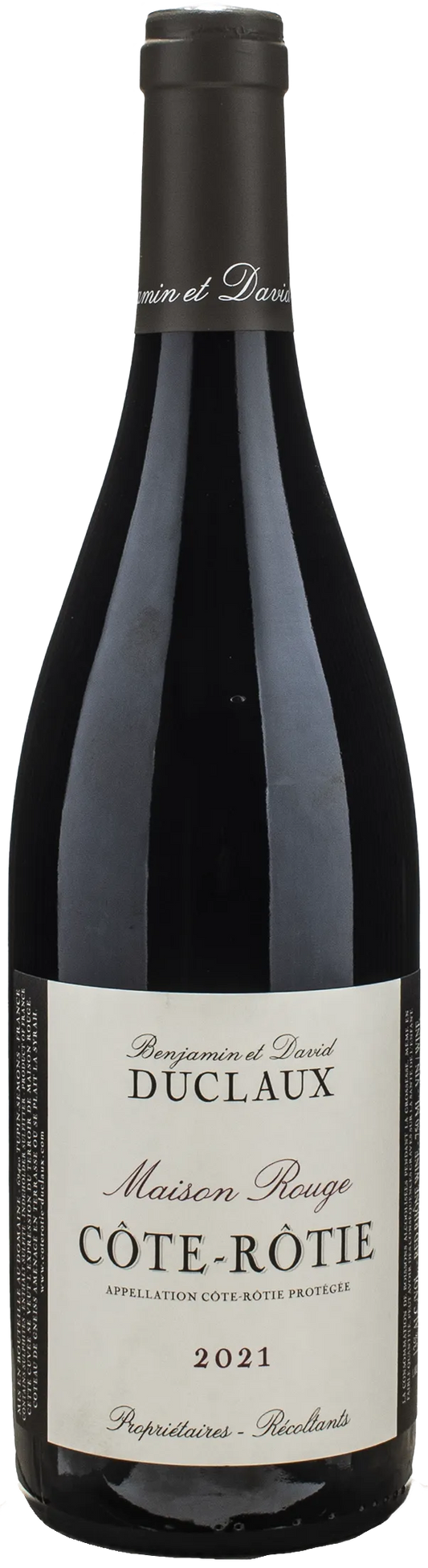 Benjamin et David Duclaux Cote Rotie Maison Rouge 2021