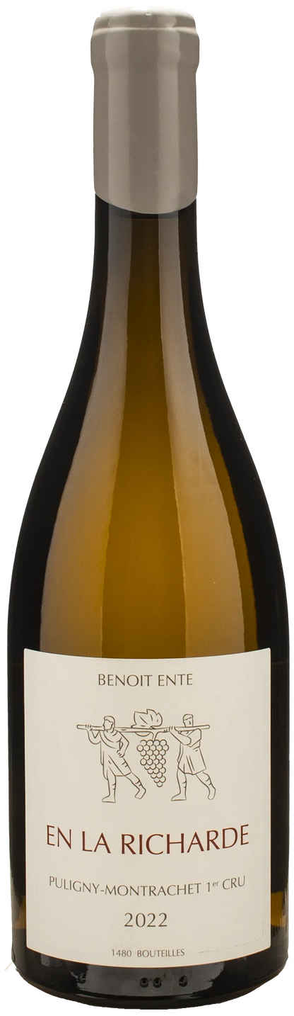 Benoit Ente Les Folatieres en la Richarde Puligny Montrachet 1er Cru 2022