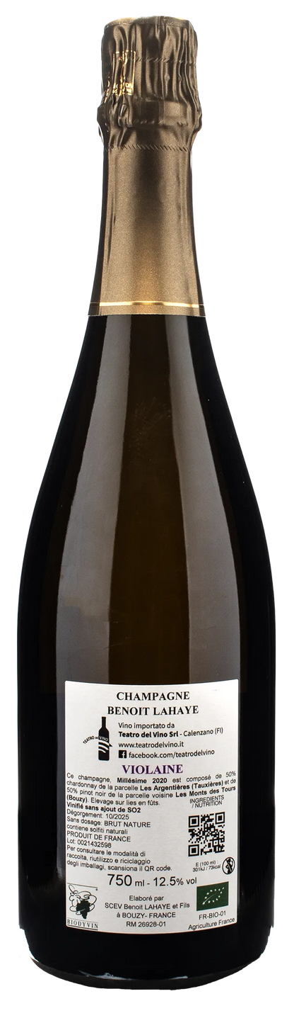 Benoit Lahaye Champagne Violaine 2020
