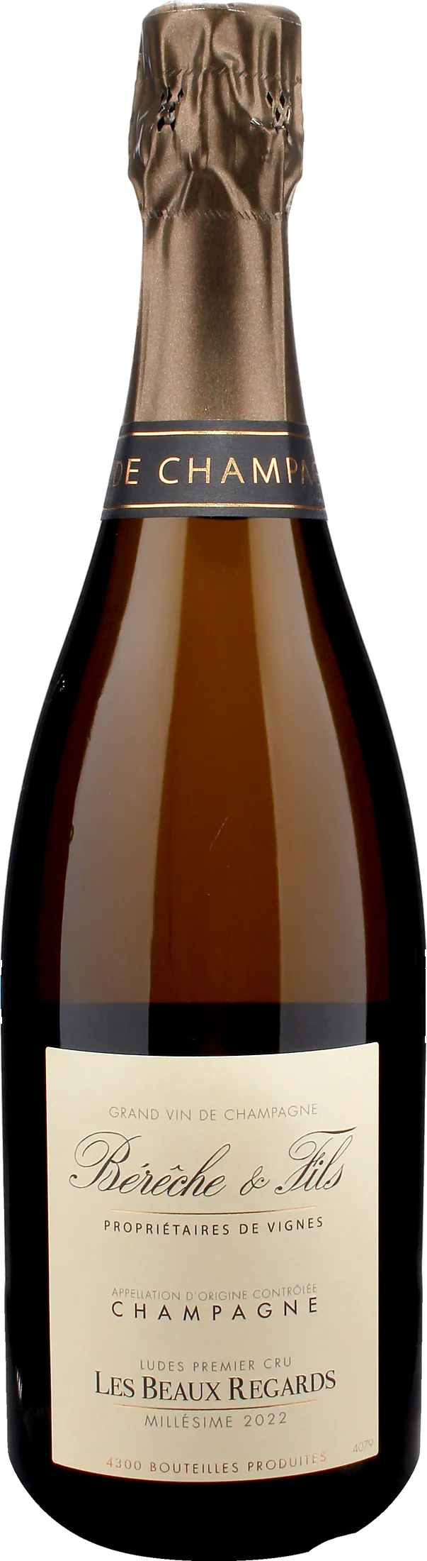 Bereche Champagne 1er Cru Les Beaux Regards Extra Brut 2022