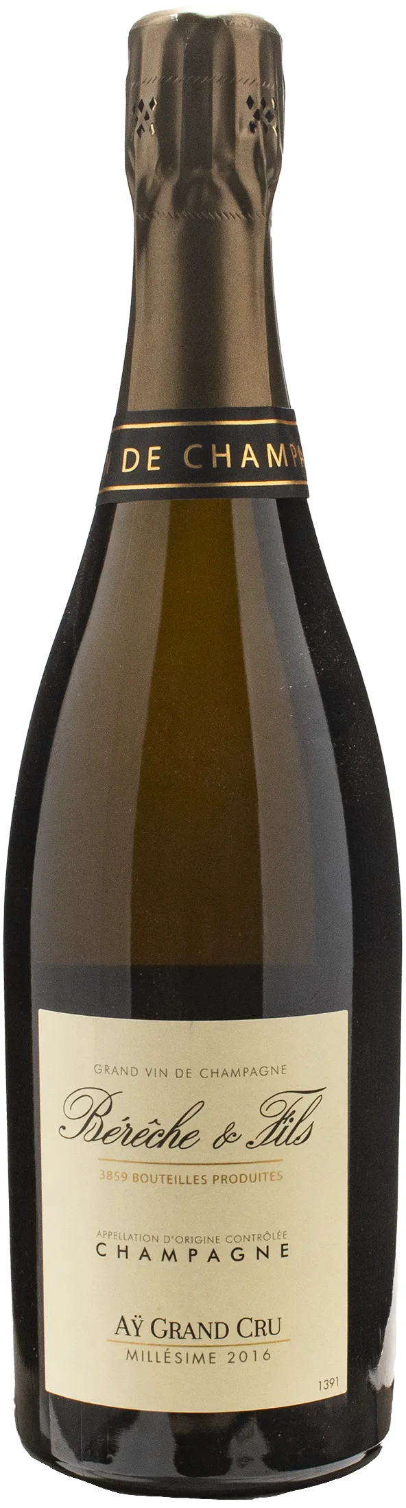 Bereche Champagne AY Grand Cru Extra Brut Millesime 2016