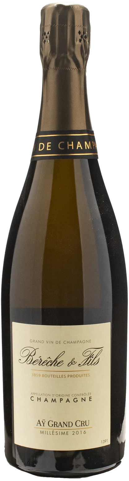 Bereche Champagne AY Grand Cru Extra Brut Millesime 2016